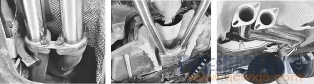 汽车排气管改装实例分解图