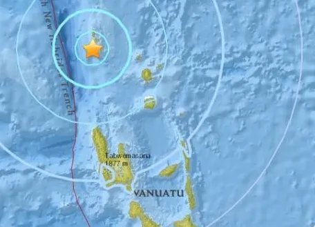 瓦努阿图发生地震是什么情况？