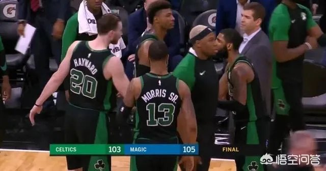绿军错失绝杀，欧文质疑海沃德不把球给自己，替补席对喷，队友冷眼旁观，你怎么看？
