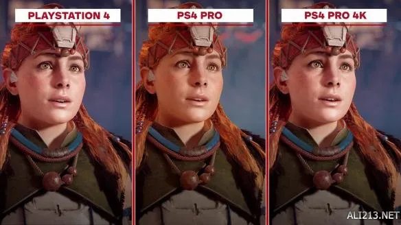 《地平线:黎明时分》画质对比 pro 4K环境下画面震撼