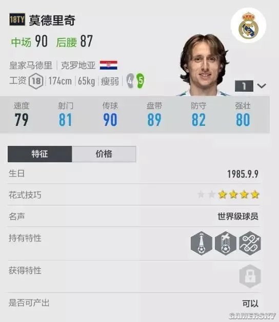 FIFA Online4 18TOTY球员推荐