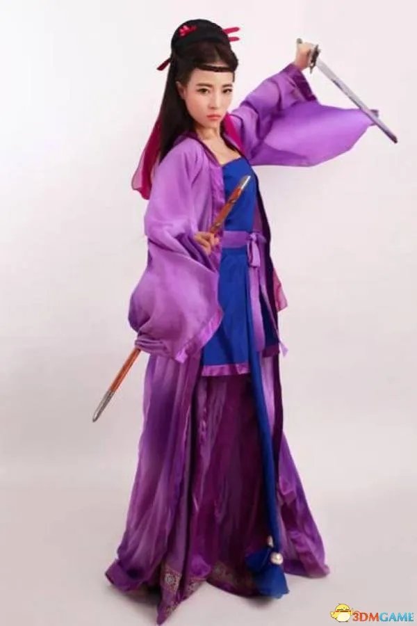 80后辣妈武侠照走红 武侠人物COSPLAY高度还原