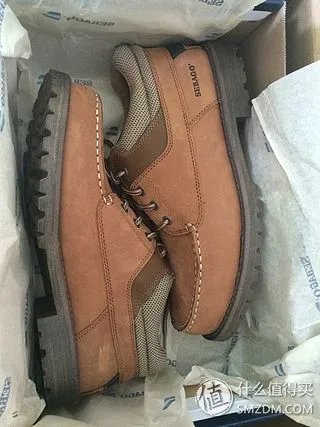 sebago Alpine Low 男士真皮低帮靴 美亚直邮开箱，新手第一淘，结果被坑