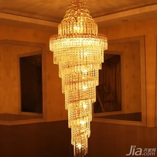 现代欧式水晶吊灯图片欣赏