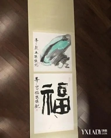 孙俪晒儿子水墨画网友：超哥是靠什么在家里混