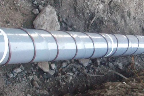 电伴热带怎样缠在水管上