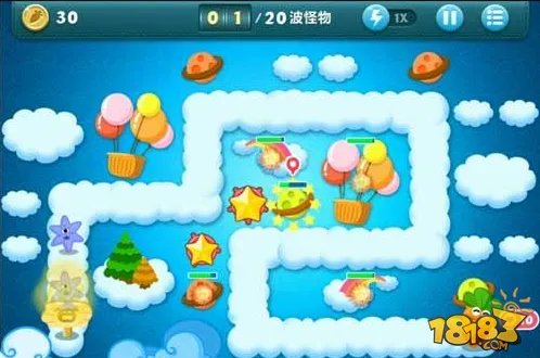 保卫萝卜天际挑战9攻略