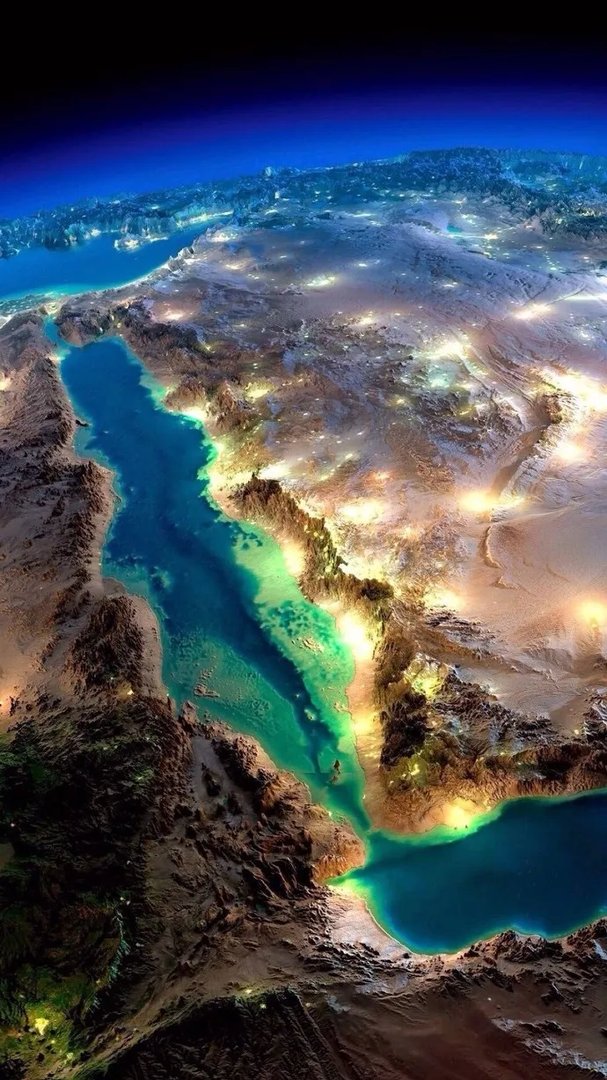 地球各地夜景，你能认出都是哪里吗