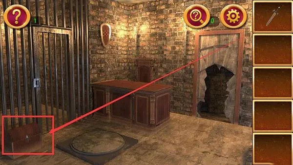 《密室逃脱1:逃离地牢》第2关攻略