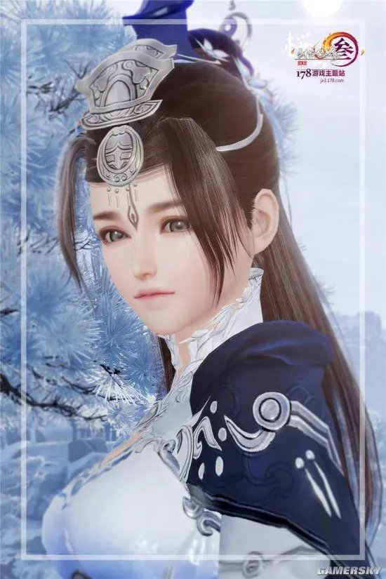 剑网3重制版成女捏脸数据下载 万种风情眉眼间