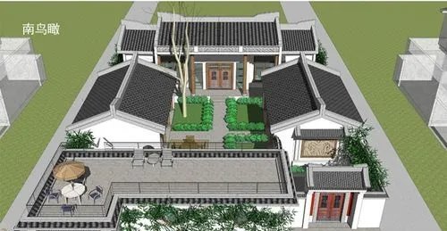 农村四合院设计图纸