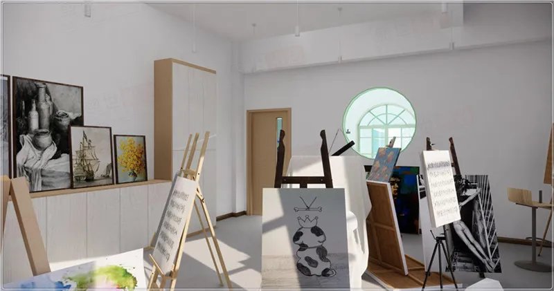 合肥教育机构装修,要根据培训类型,合理的设计划分