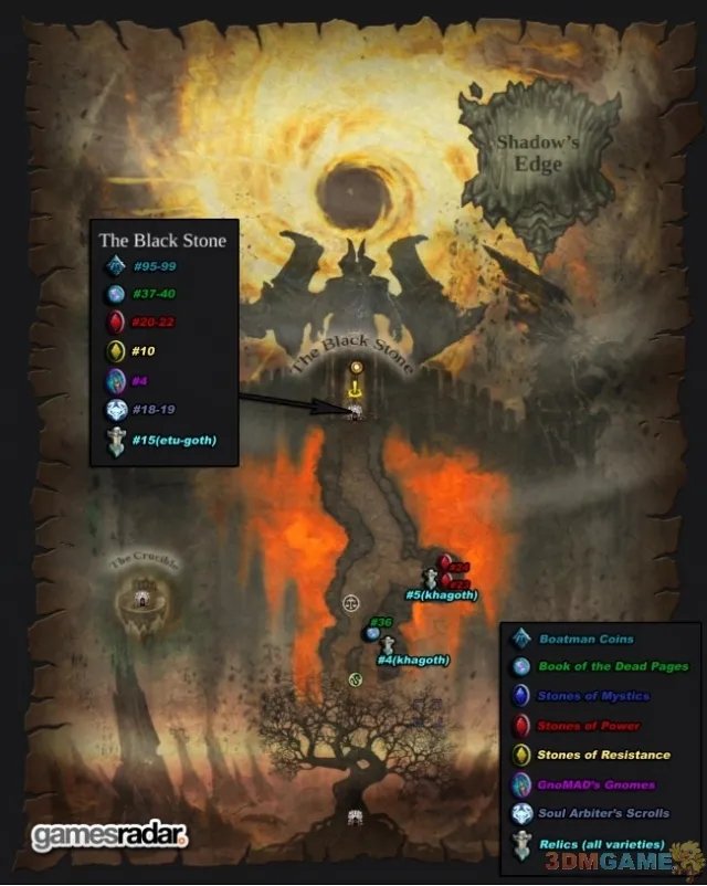 《暗黑血统2》梦魇难度心得及全物品收集地图