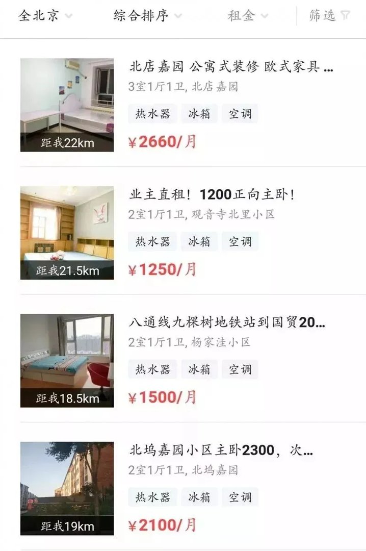 北京租房有哪些网站