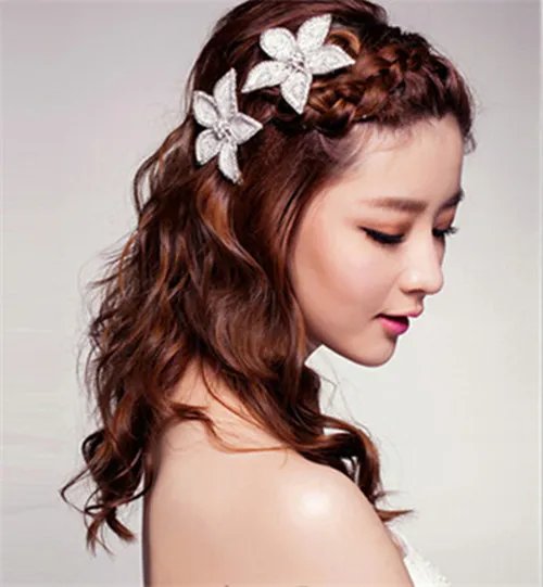 唯美新娘发型图片大全  怎么做新娘发型