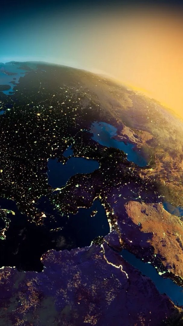 地球各地夜景，你能认出都是哪里吗