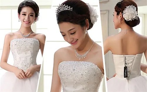 浪漫新娘发型图片 根据脸型打造新娘发型必知攻略