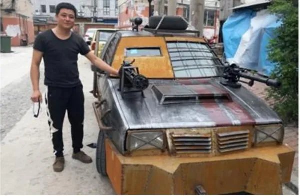 报废车改成战车怎么做到的
