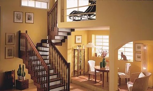 室内楼梯设计效果图  有创意的室内楼梯