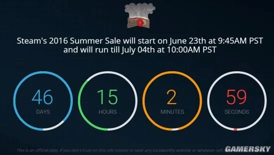 Steam 2016夏季特惠时间公布 准备好剁手了么？
