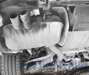 汽车排气管改装实例分解图