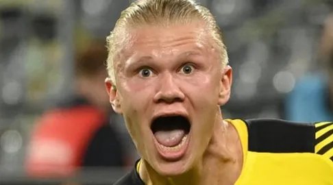 哈兰德吃人表情包 哈兰德吃小朋友表情包