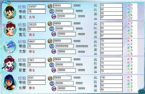 仙剑奇侠传三修改器的使用方法