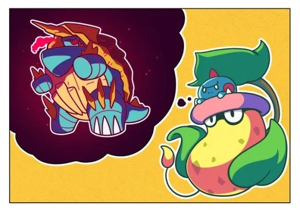 御三家叠叠乐！［宝可梦超极巨化］曝另类呆萌模样！