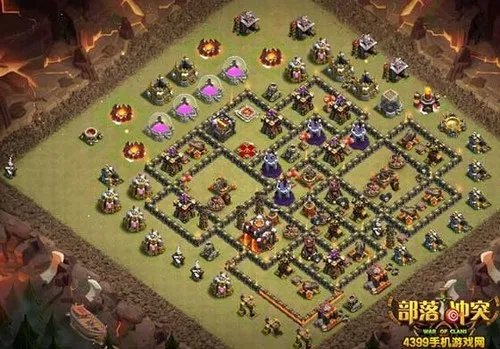 部落冲突不正经的阵型 理论产品欢迎指正