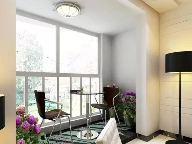 开放式阳台装修效果图，带你领略别具一格的美！