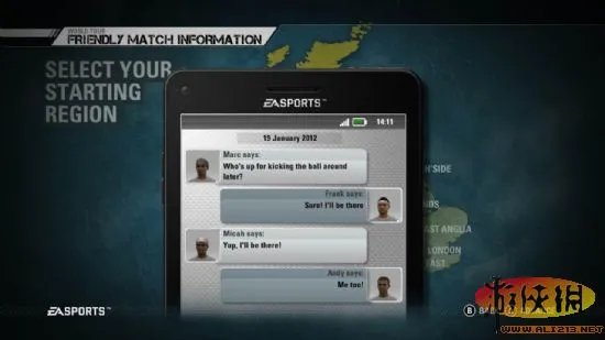 《FIFA街头足球》游戏新图 社交网站版在线模式