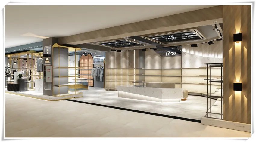 合肥商场商铺装修，精致的商铺设计，抓住顾客的眼球