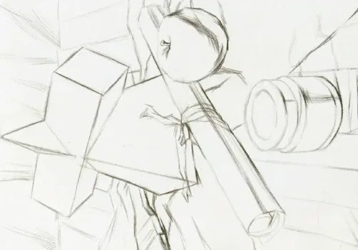 素描静物作画步骤图，有图的，有步骤的