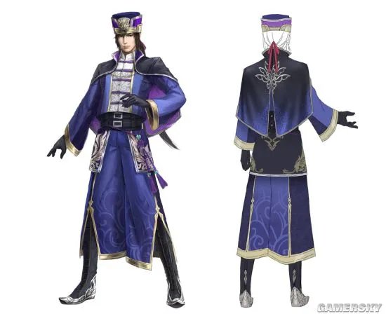 《真三国无双8》荀彧人设 美男子生来脱俗而俊俏