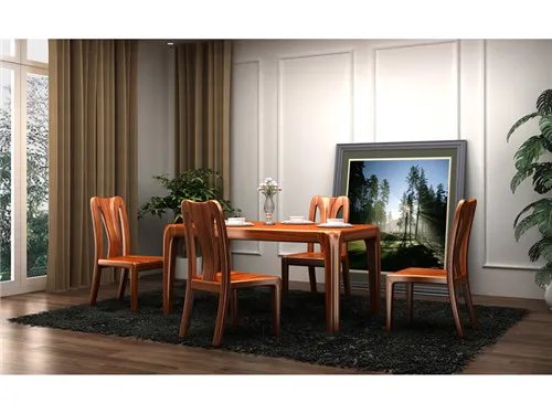 中式实木餐桌哪种木材好 实木餐桌选购技巧