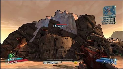 《无主之地2》全部橙色装备掉落图文攻略（地图版）