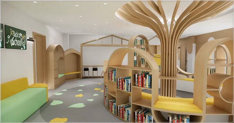 合肥教育机构装修，要根据培训类型，合理的设计划分