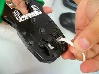 电话线水晶头接法?