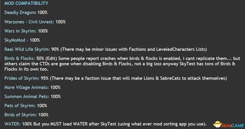 上古卷轴5 真实动物与肉食动物 真实的动物MOD