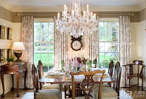 现代欧式水晶吊灯图片欣赏