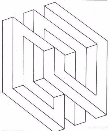 埃舍尔的矛盾空间如何解释？