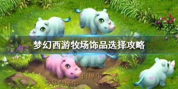 《梦幻西游》牧场饰品有哪些？牧场饰品选择攻略