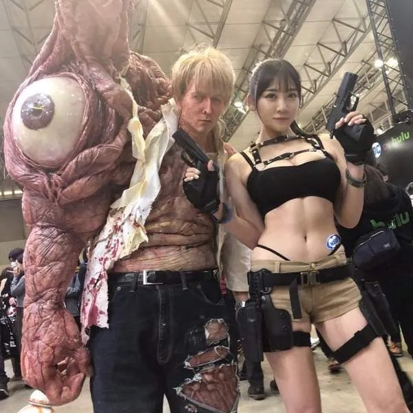 日本美女Coser望月茉莉写真 大胸妹身材火辣性感