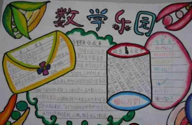 五年级数学手抄报 五年级数学手抄报大全漂亮