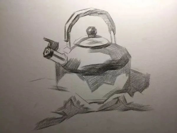 素描静物作画步骤图，有图的，有步骤的