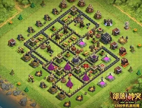 部落冲突不正经的阵型 理论产品欢迎指正