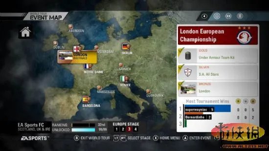 《FIFA街头足球》游戏新图 社交网站版在线模式