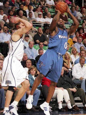 阿里纳斯绝杀爵士GIF图片