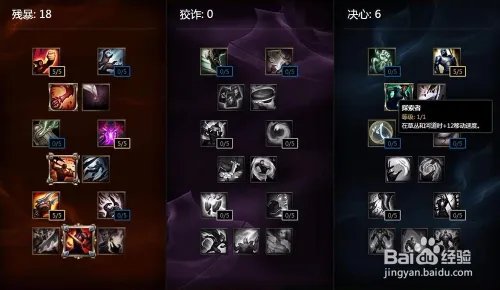 LOL英雄联盟s6AD打野天赋如何加点?