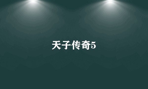 天子传奇5